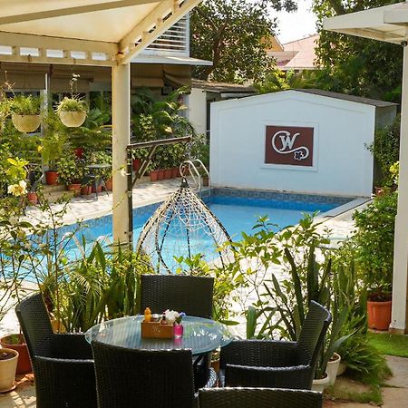 Whiteflower Cottages Vagator Bagian luar foto