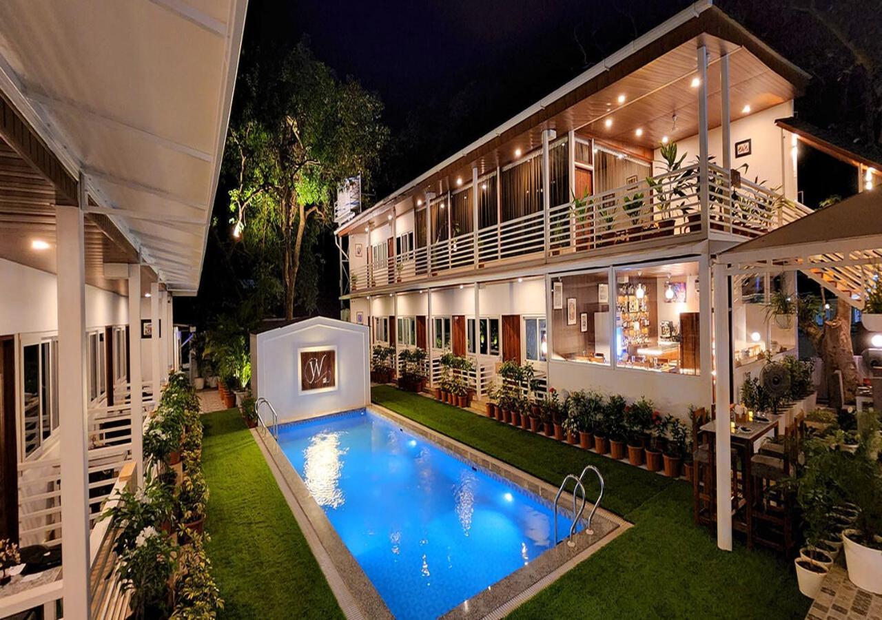 Whiteflower Cottages Vagator Bagian luar foto