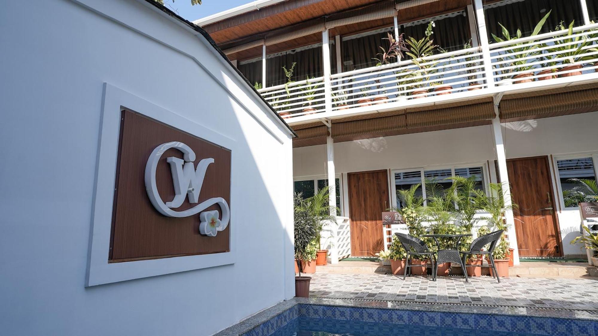 Whiteflower Cottages Vagator Bagian luar foto
