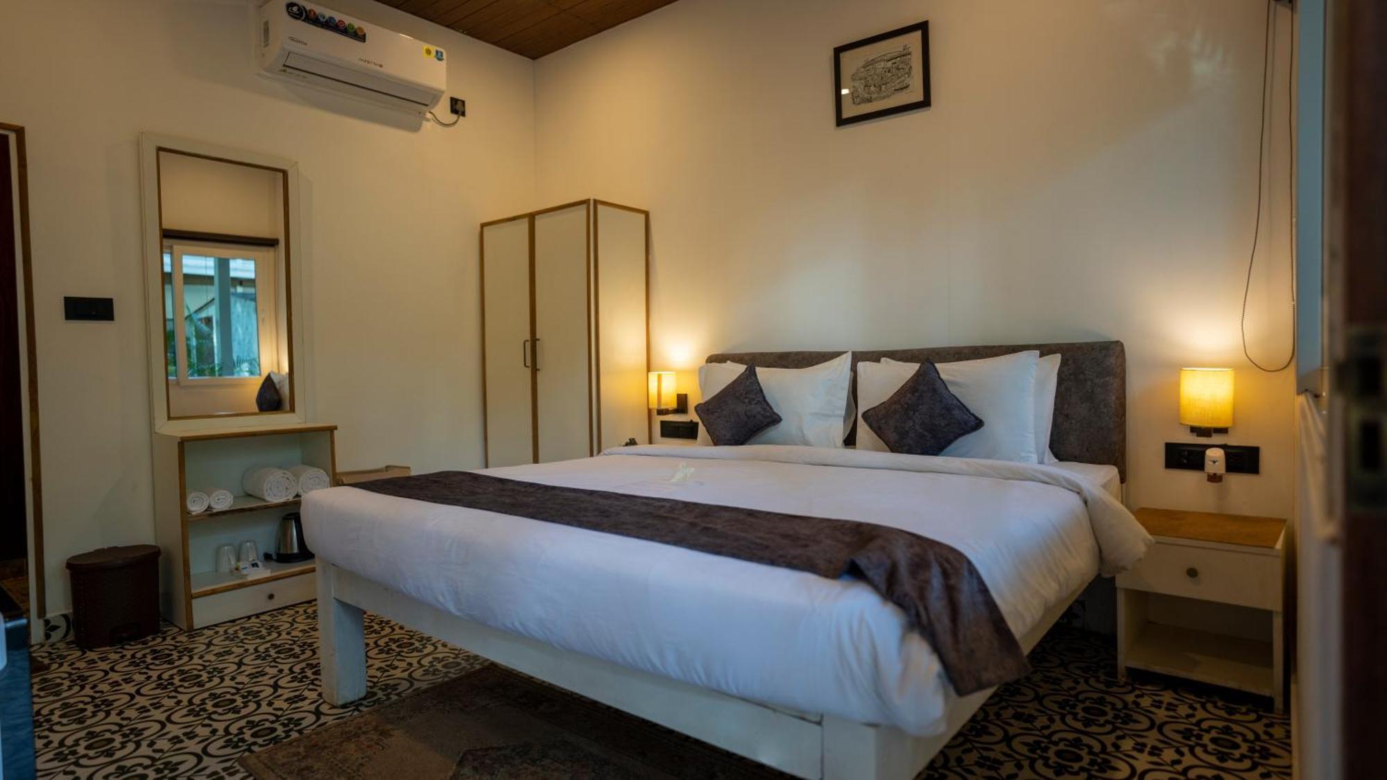 Whiteflower Cottages Vagator Bagian luar foto